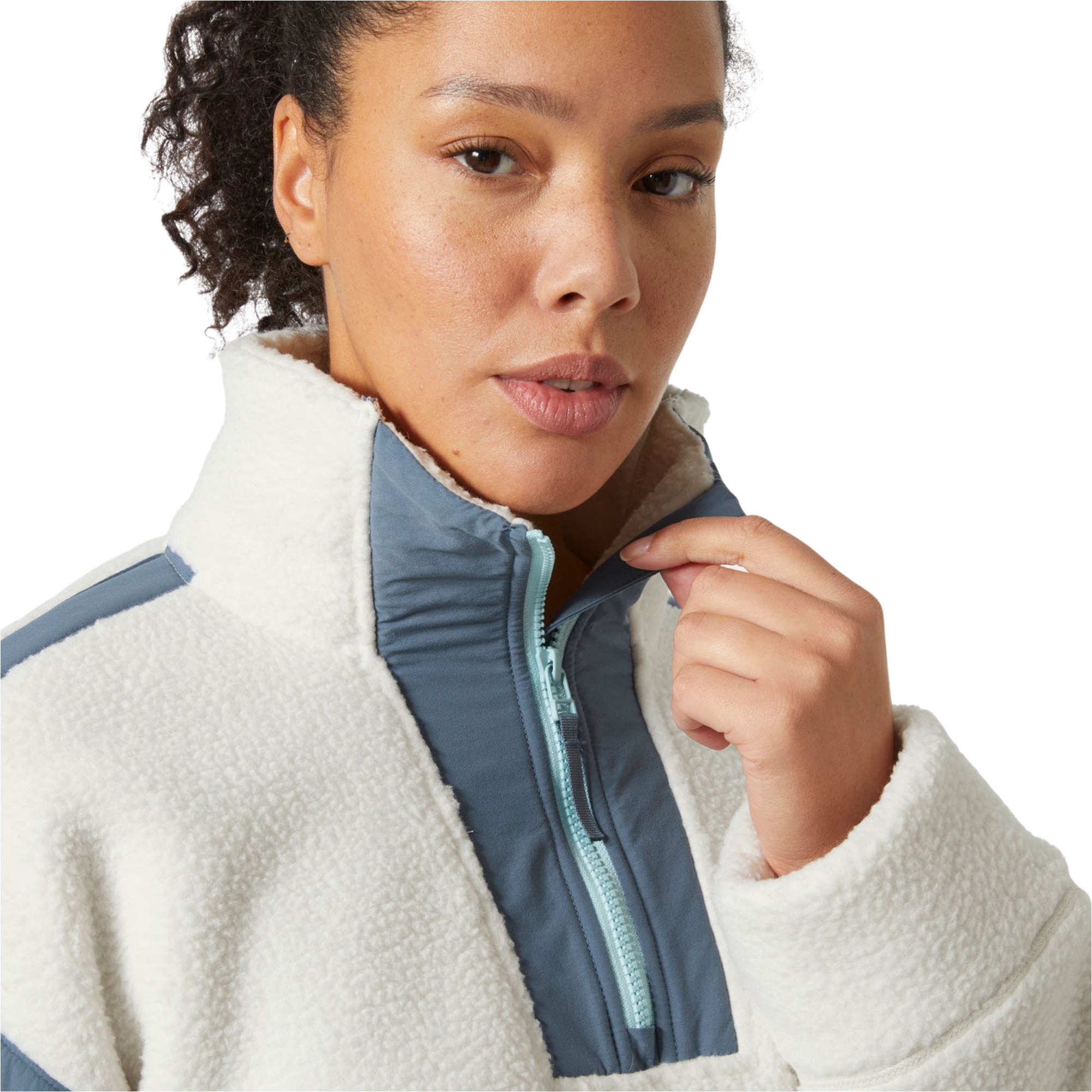 2025 Helly Hansen Womens Imperial Pile Zip Pullover 49581 - Snow